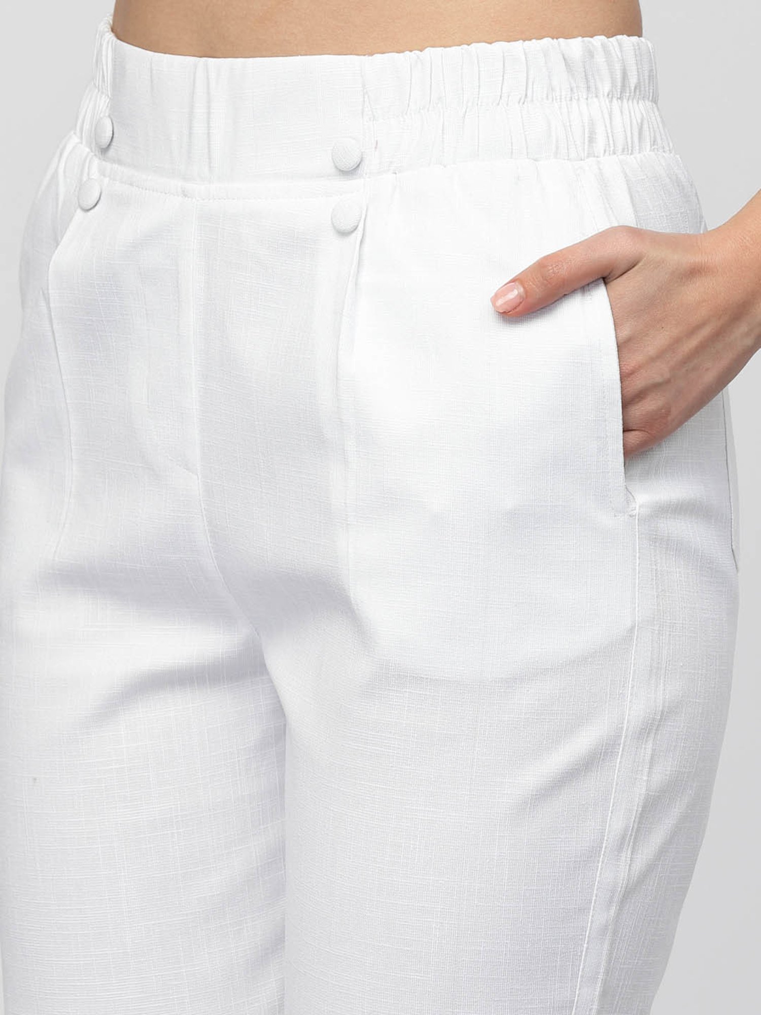 KENDALL + KYLIE Black Mid Rise Pants