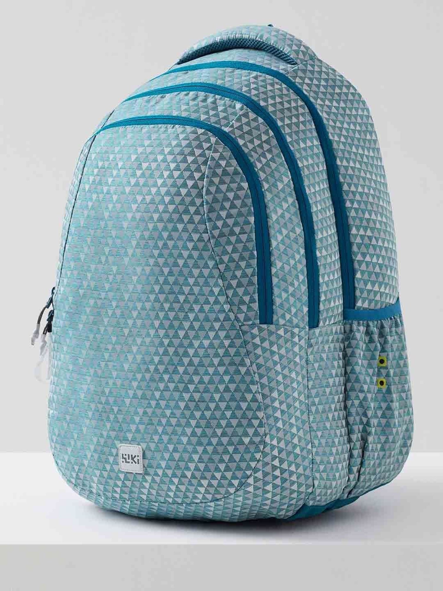Wiki Back to School 6 Blue Polyester Printed Backpack - 47 Ltrs