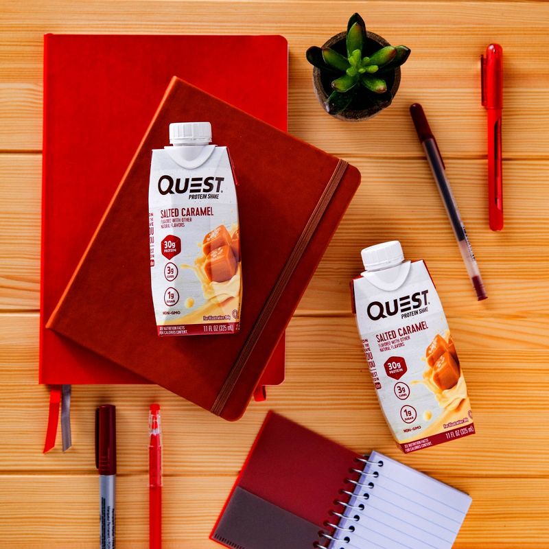 Quest Ready To Drink Protein Shake - Salted Caramel - 44 fl oz/4ct
