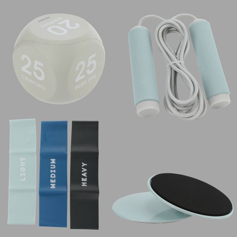 7ct Work Out Bundle Blue - Bullseye's Playground™