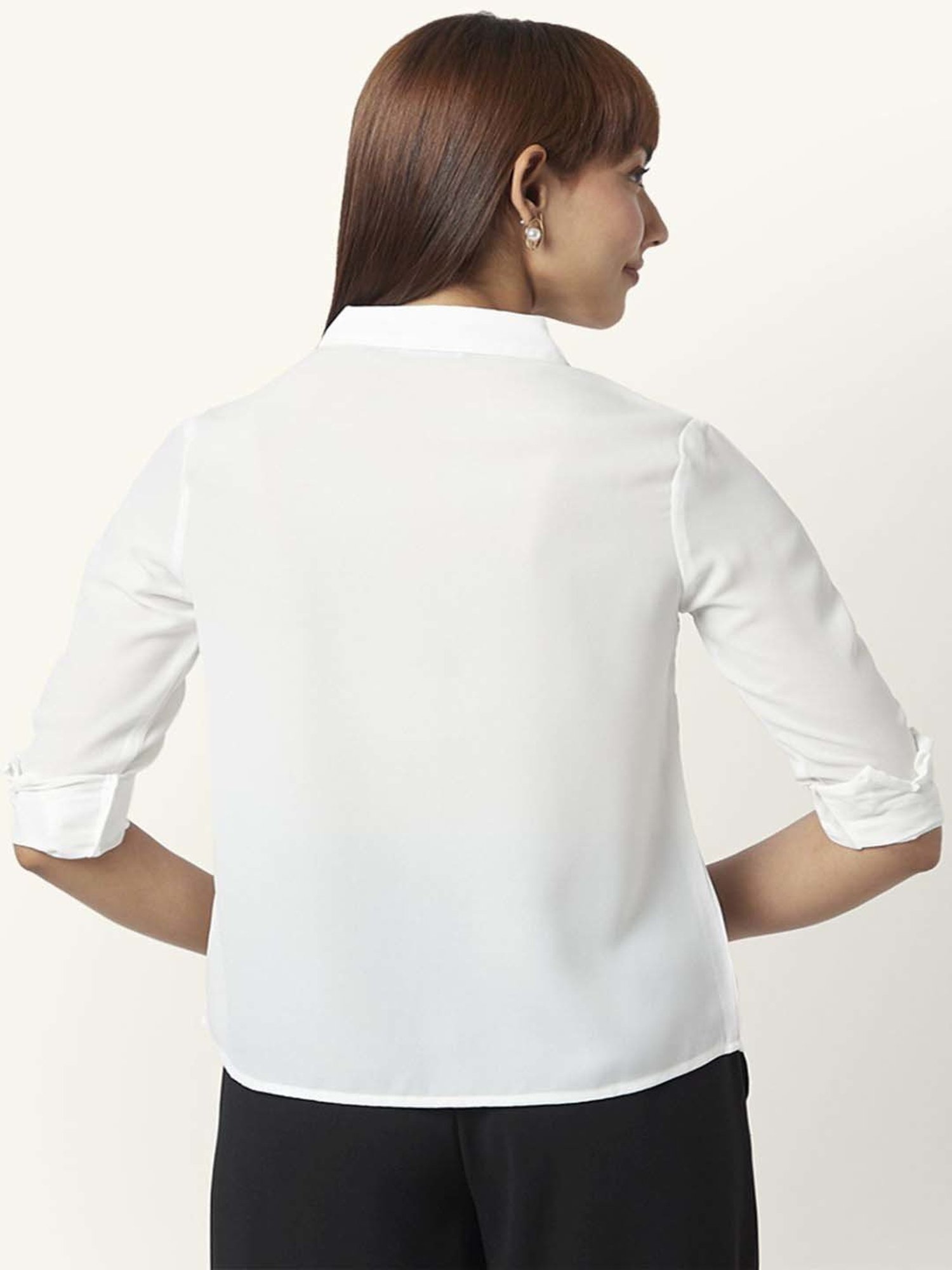 Annabelle by Pantaloons White Comfort Fit Top