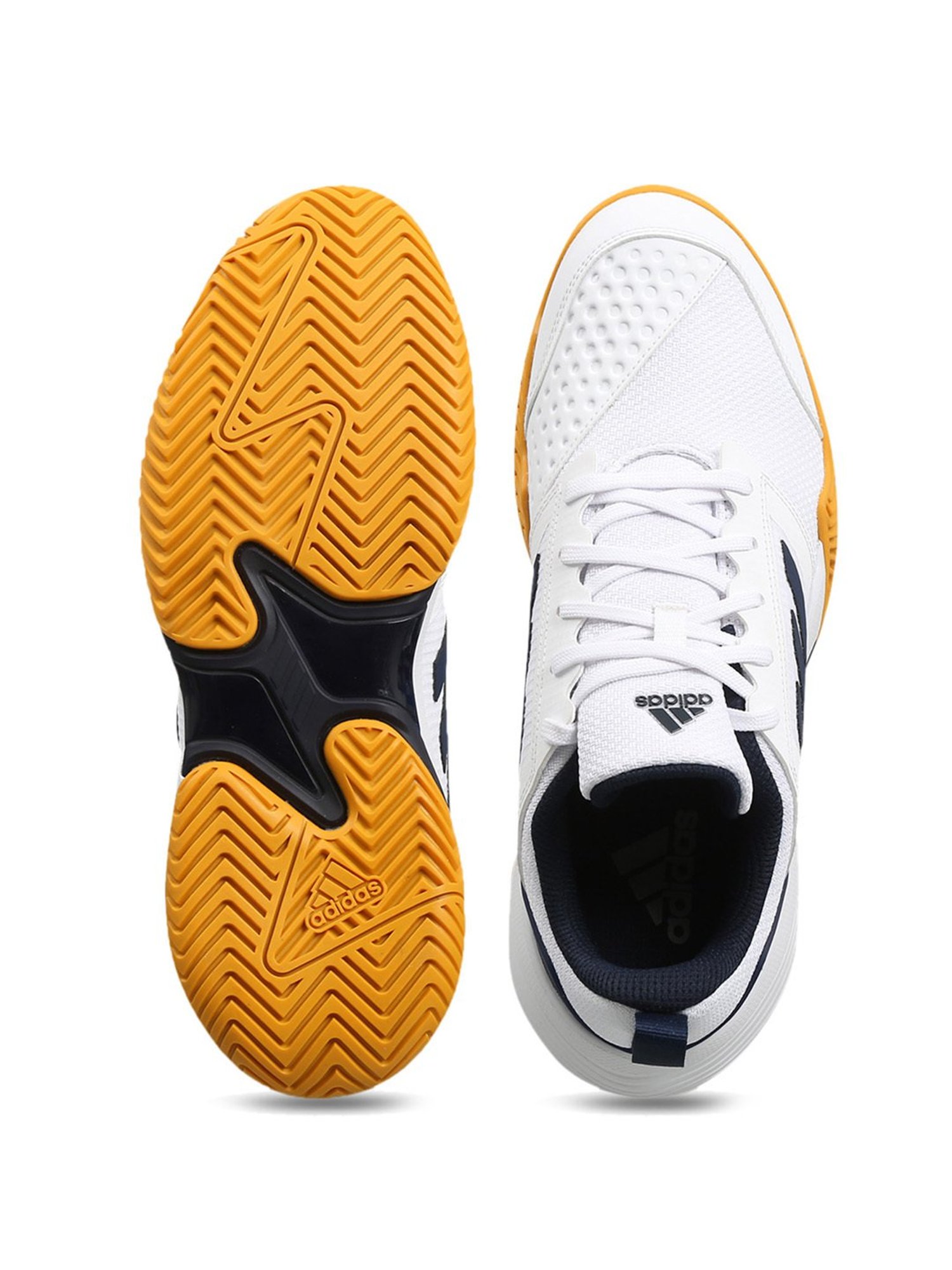 Adidas Men's STIN TNS 23 White Tennis Shoes