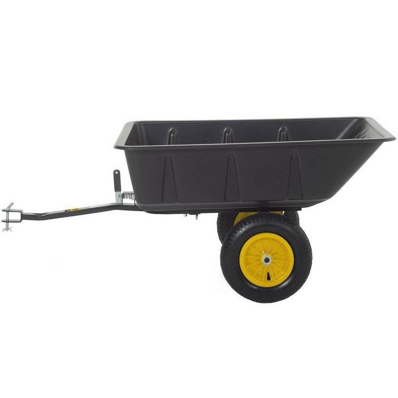 Polar Trailer LG10 Outdoor Yard Lawn and Garden 10 Cu Ft Heavy Duty Utility Cart