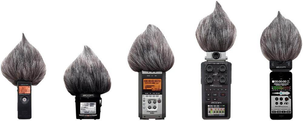 Zoom Hairy Windscreen for Handy Recorders #ZWSU1