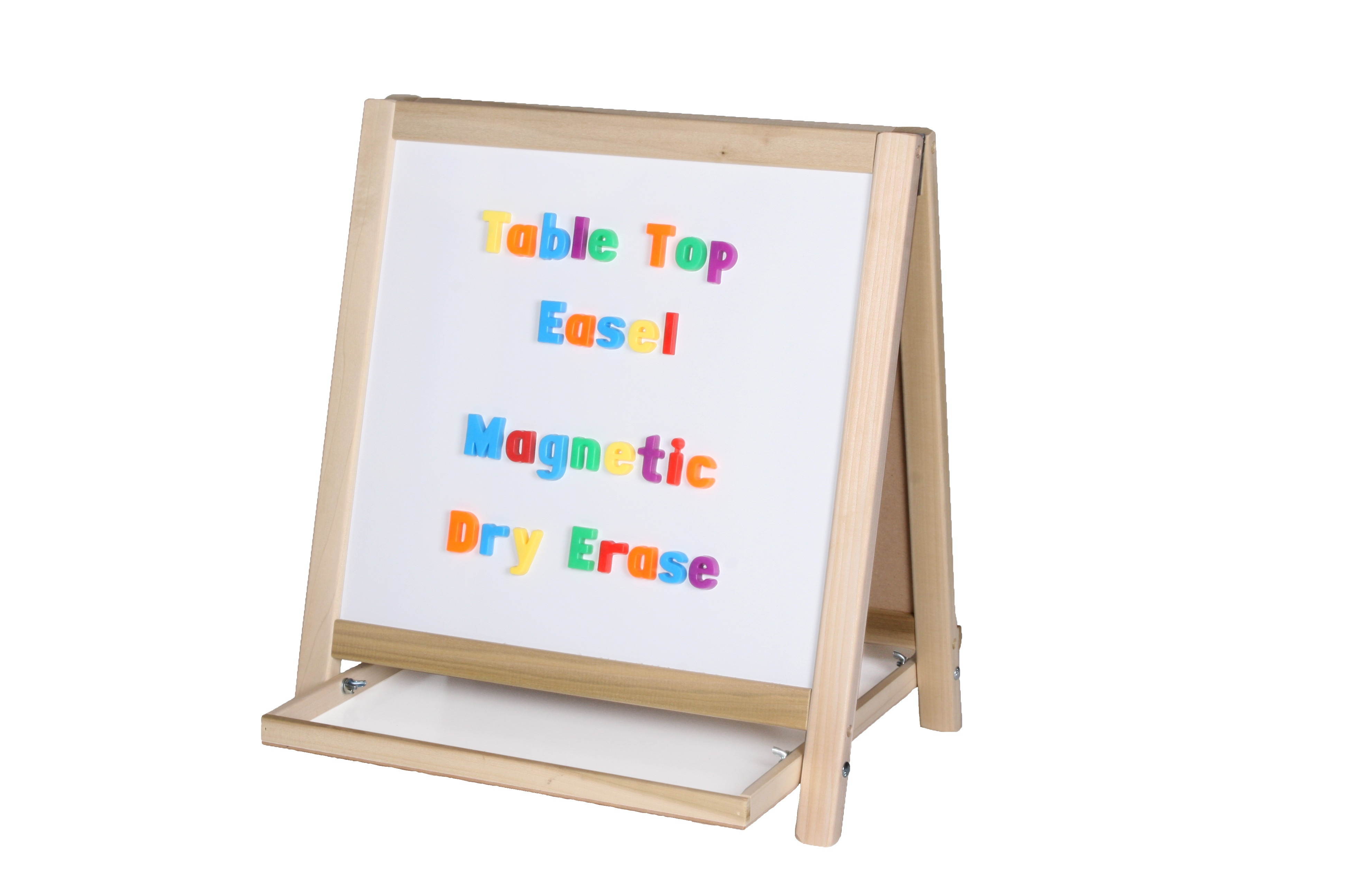 Flipside Table Top Easel Magnetic 18"Wx19-1/2"H Multi 17306