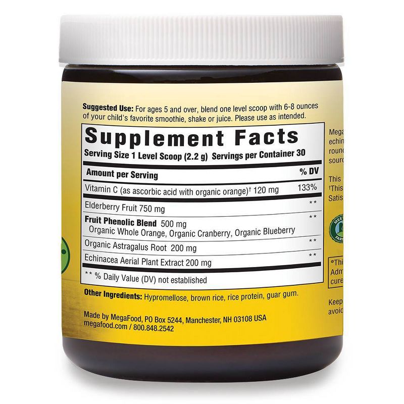 MegaFood Kids Daily Immune Powder Supplement - 30ct