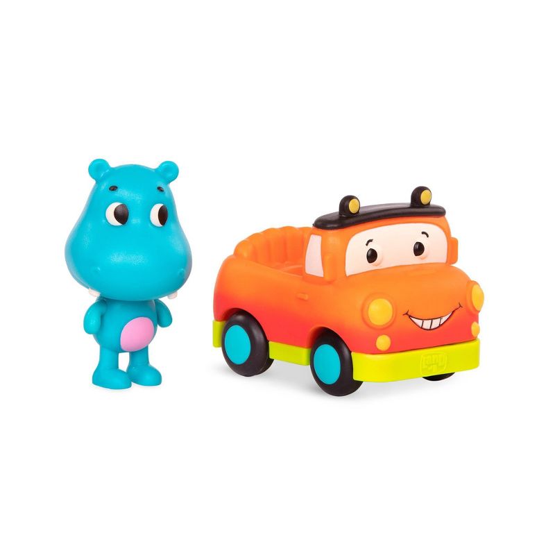 Land of B. Light-Up Toy Hippo & Truck Sunny & Muddy Miles