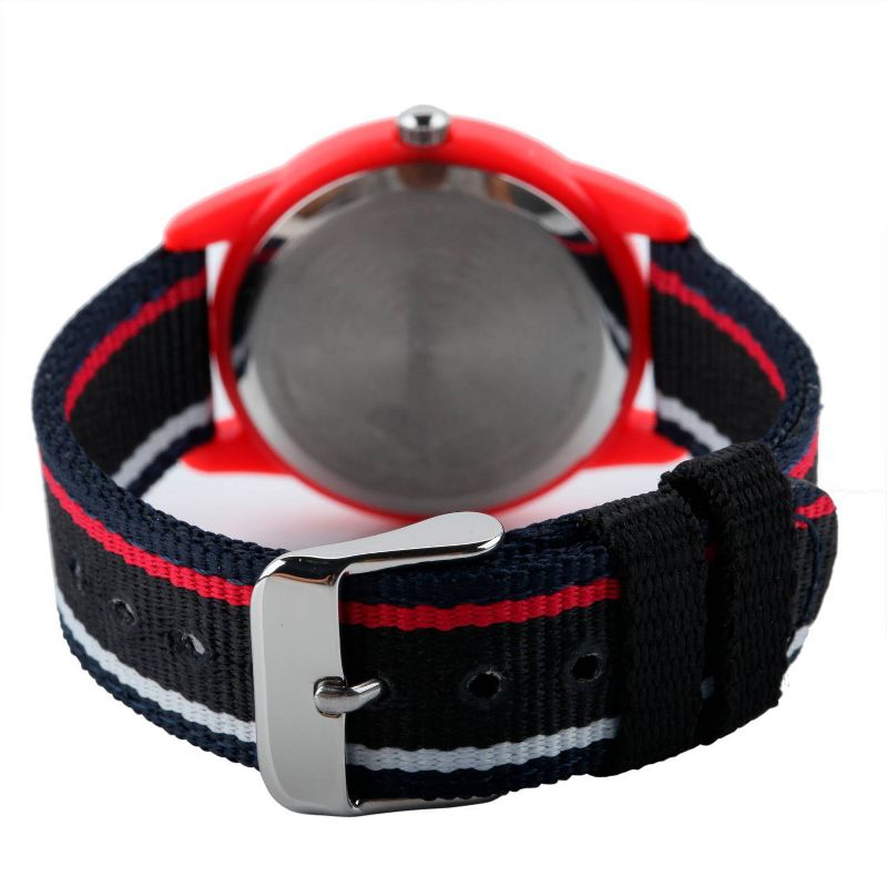 Boys' Red Balloon Red Plastic Time Teacher Watch - Black