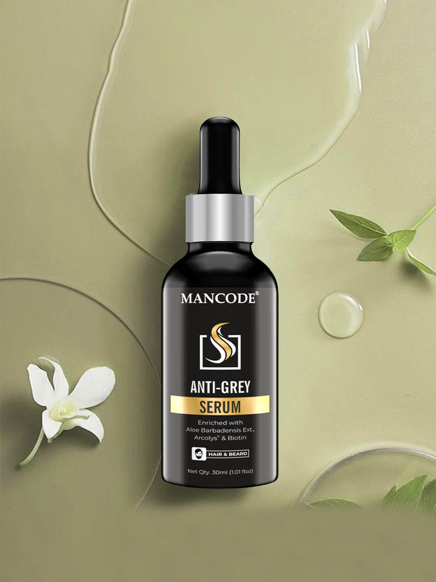 Mancode Anti-Grey Serum - 30 ml