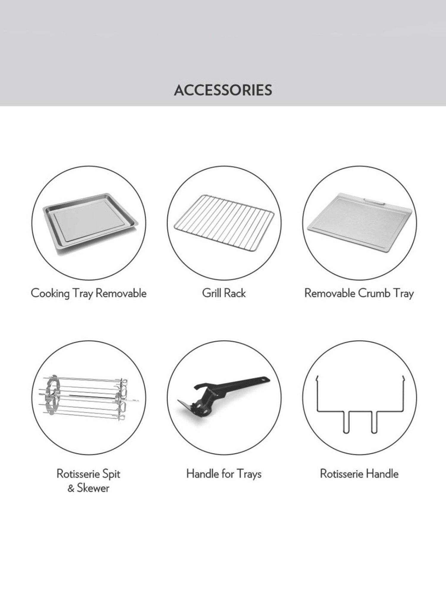 BLACK+DECKER 1280W 19L Oven Toaster Grill