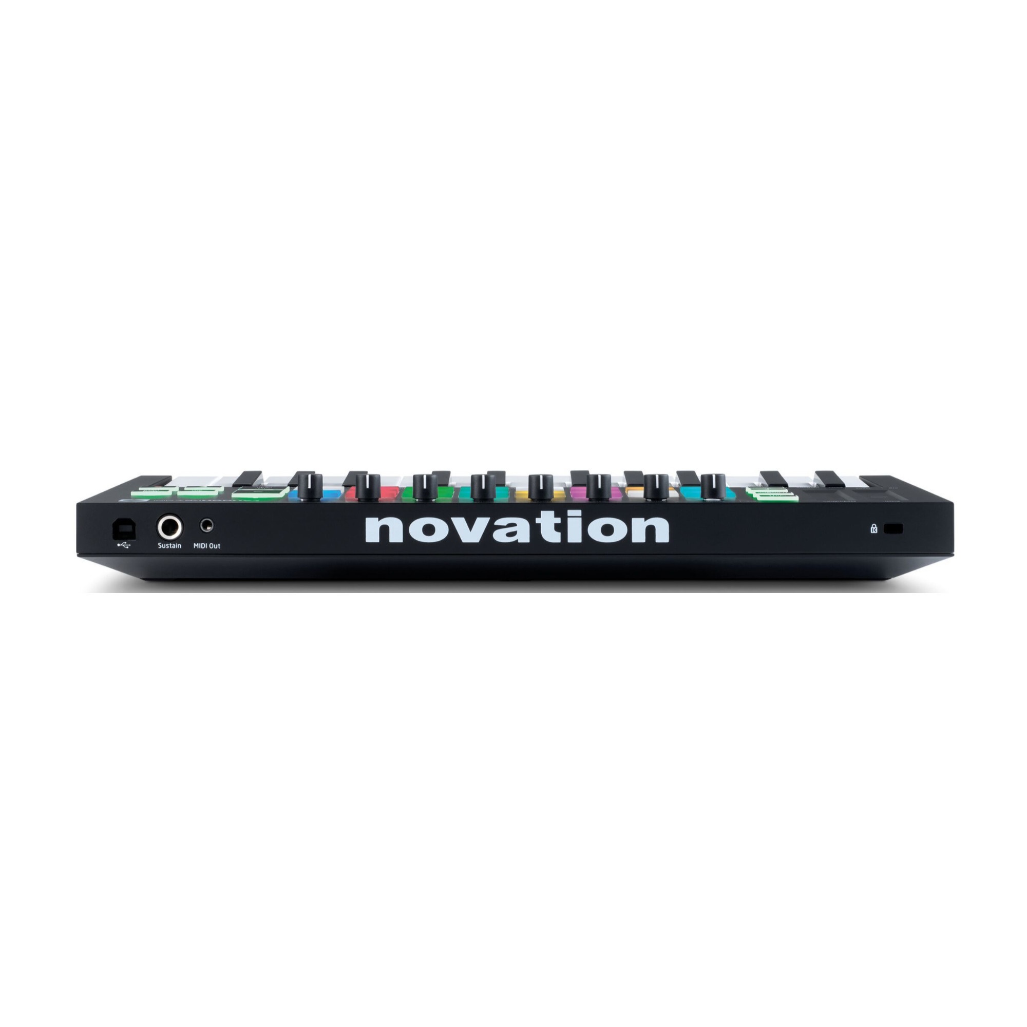 Novation Launchkey MK3 25 Mini-Key Keyboard w/ Sustain Pedal and USB Hub Bundle