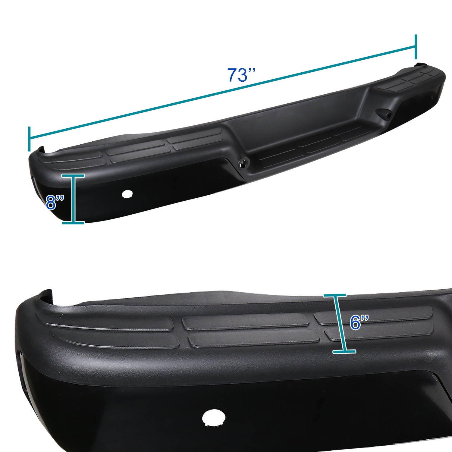 Spec-D Tuning SRB-SAV13BKPS-FS 2013 - 2016 GMC Savana Rear Bumper Step
