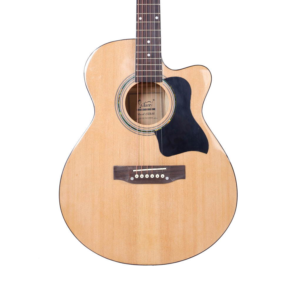 Glarry GT306 39" Practice School Students Spruce Front Cutaway Folk Guitar