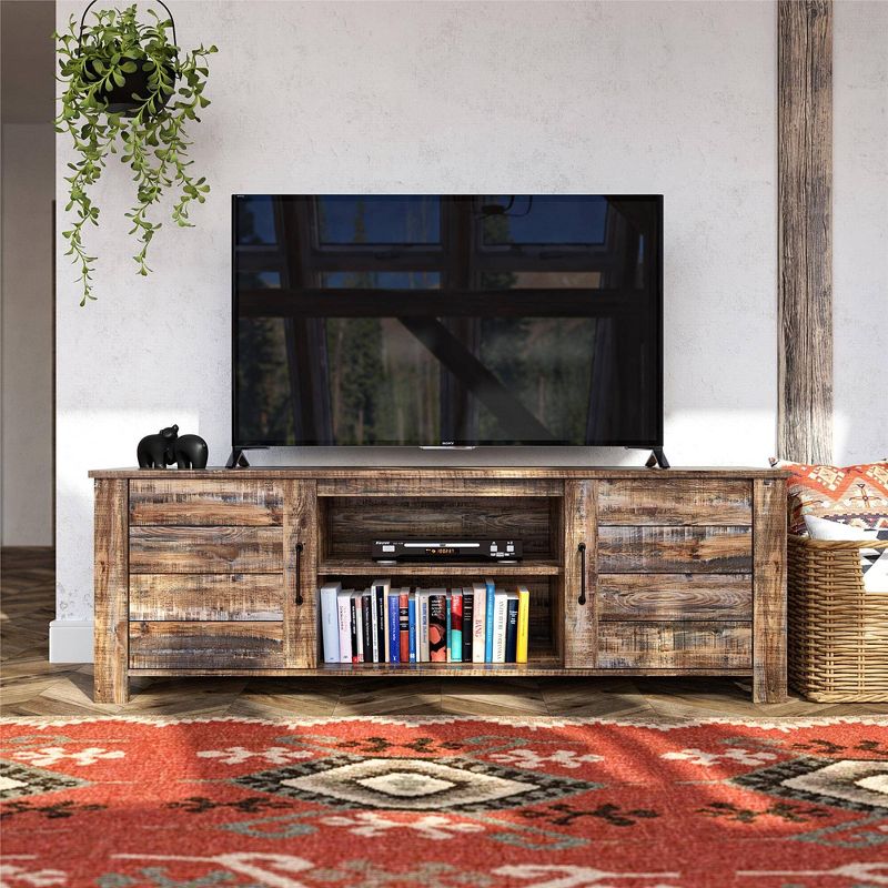 Briarview Tv Stand For Tvs Up To 70" Weathered Oak - Room & Joy