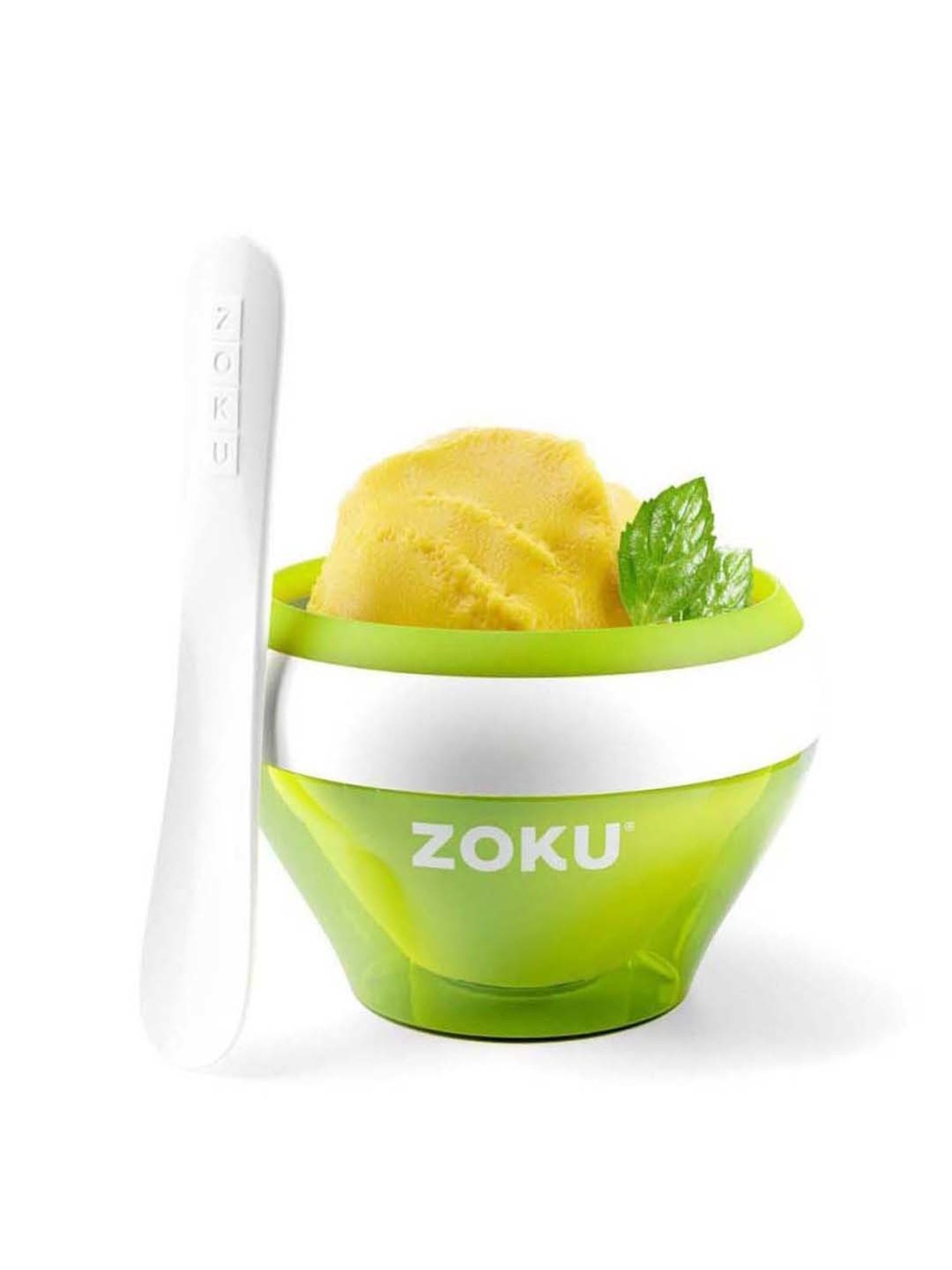 Zoku Green Stainless Steel Ice Cream Maker (0.15 L)
