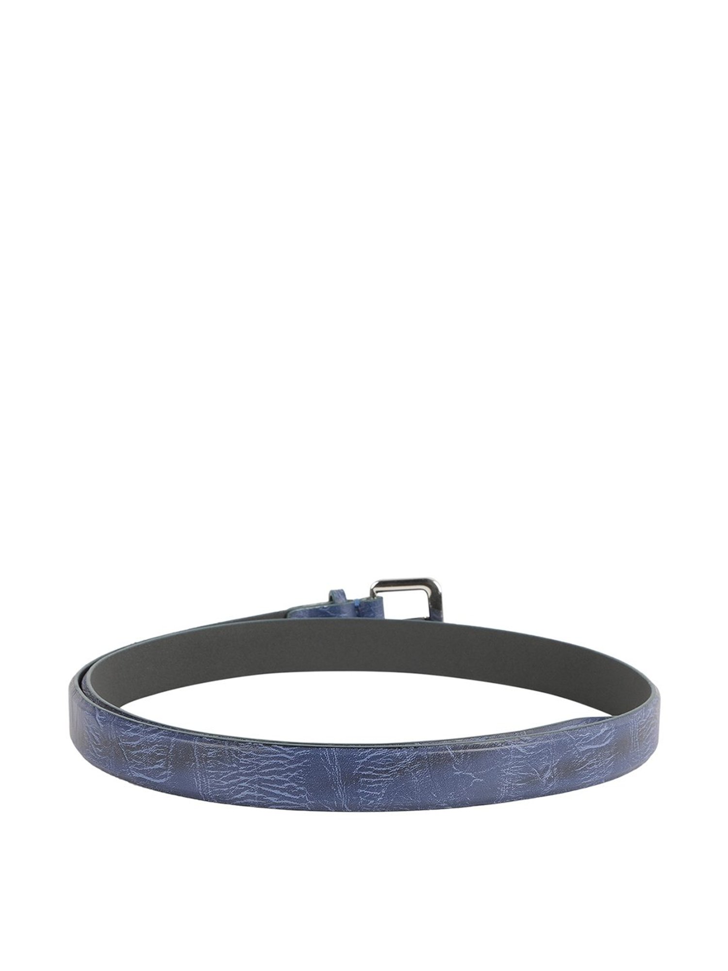 Alvaro Castagnino Blue Narrow Belt for Women