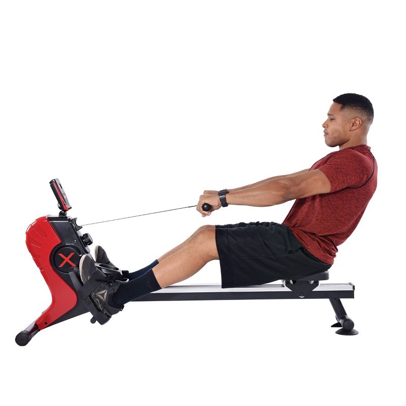 Stamina X Magnetic Rowing Machine - Red
