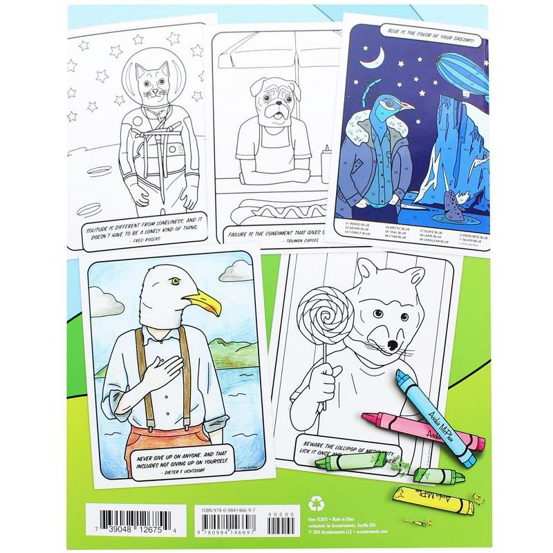 Accoutrements The Self-Esteem Coloring Book