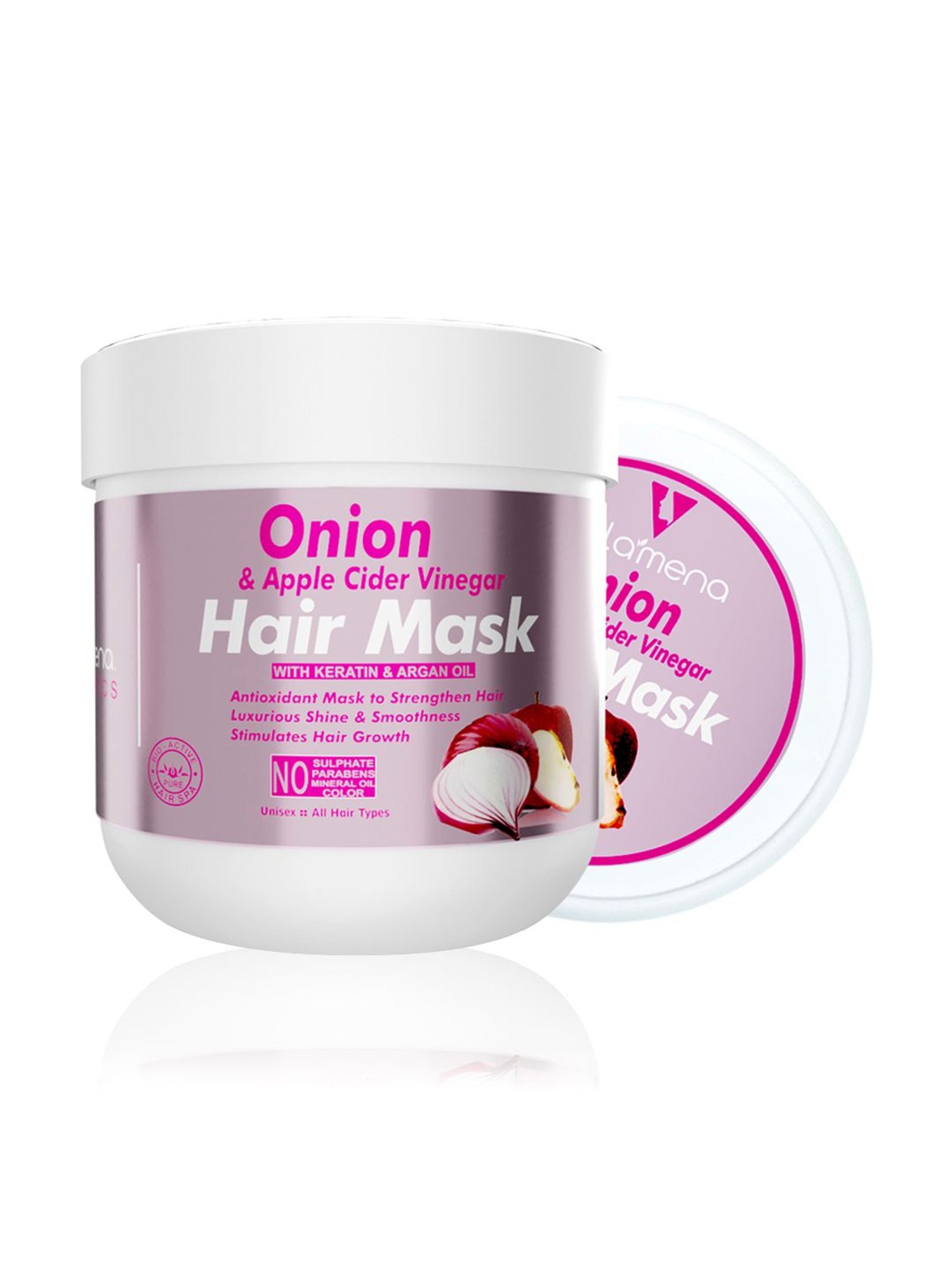 Volamena Onion & Apple Cider Vinegar Hair Mask - 200 ml