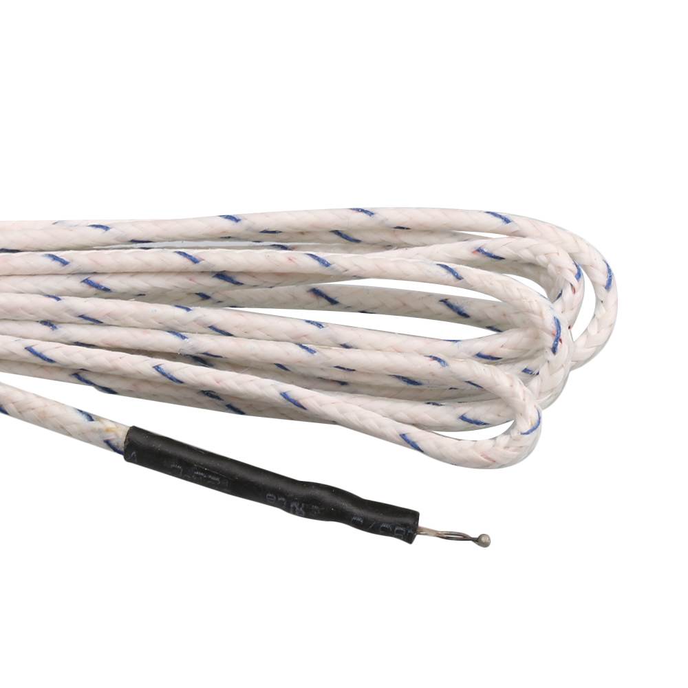 BQLZR 2m Thermocouple 0.66mm Probe Sensors K Type Mini-Connector Fiberglass Cable