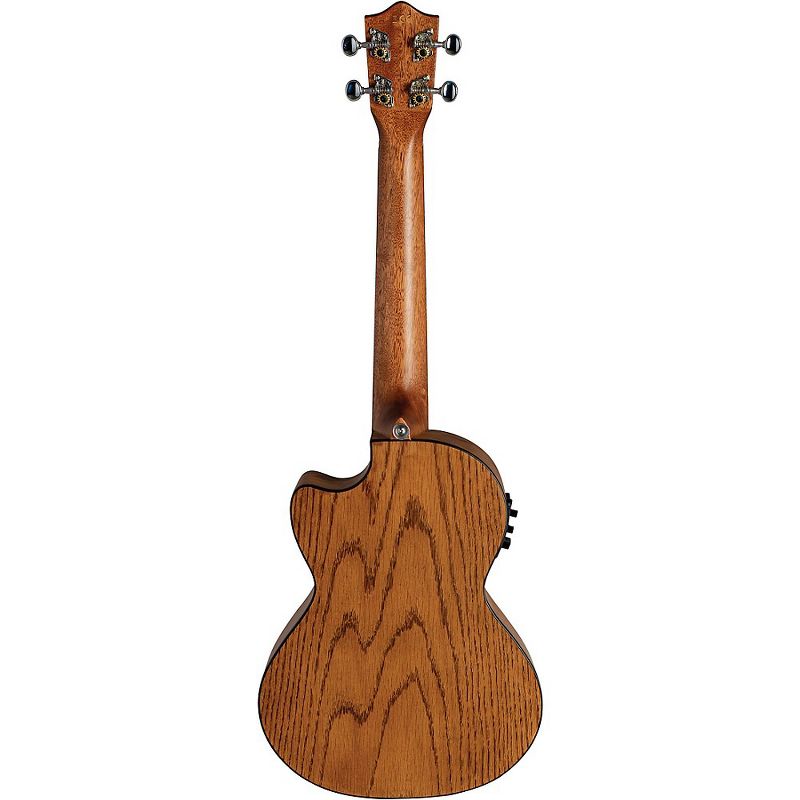 Lanikai Oak Acoustic-Electric Tenor Ukulele With Cutaway Natural
