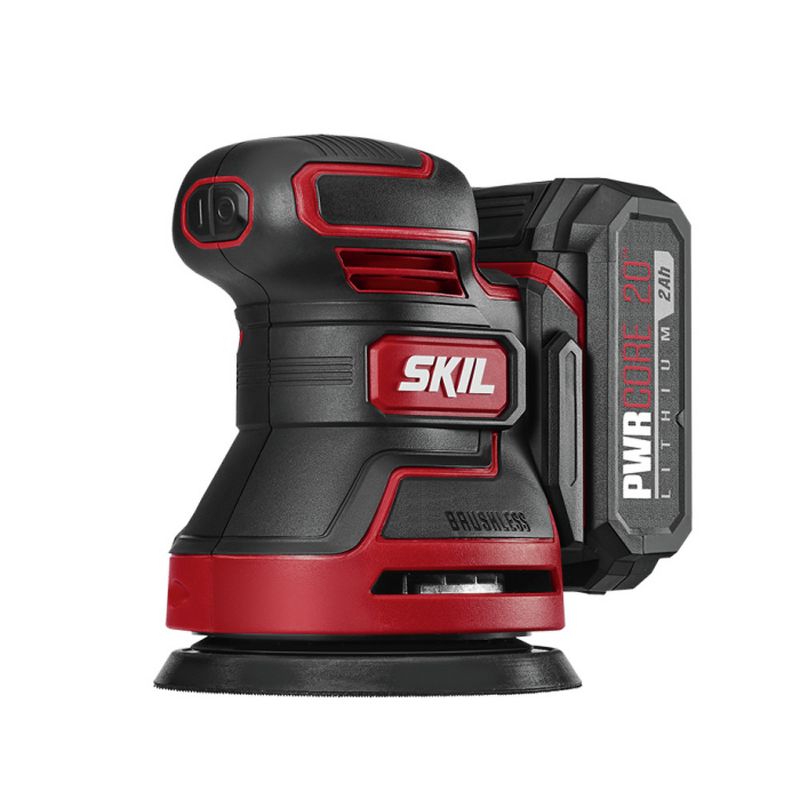 Skil SR660302 PWRCore 20 20V Brushless Lithium-Ion Cordless Random Orbital Sander Kit (2 Ah)