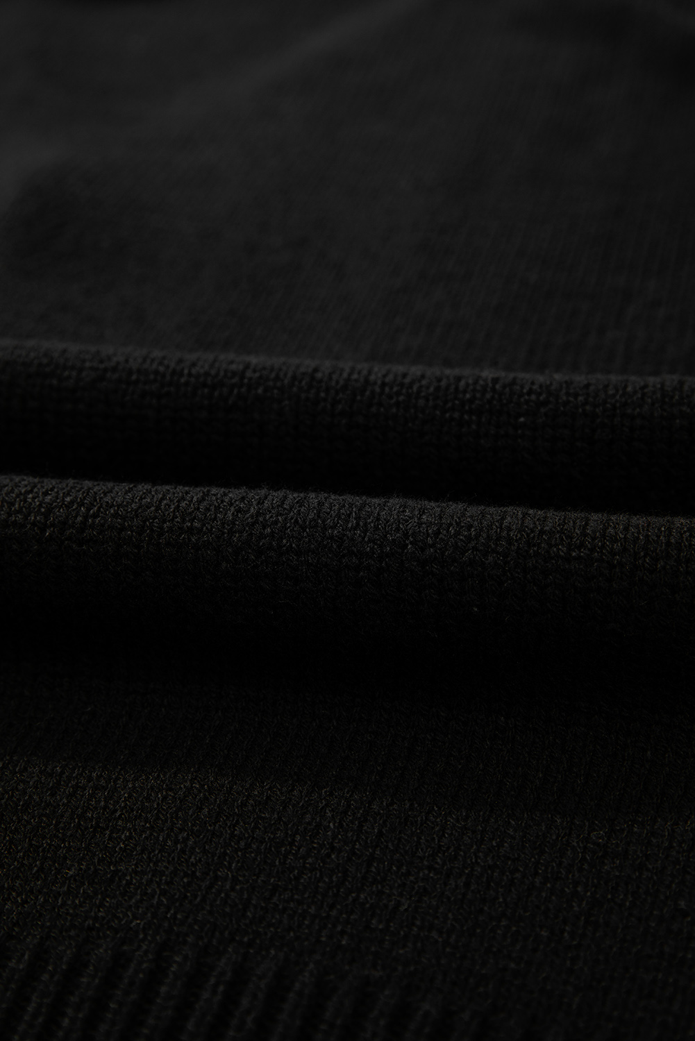 Black Plaid Casual Contrast Trim Knit Cardigan