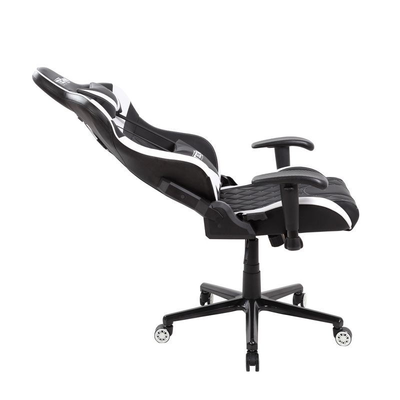 Ergonomic High Back Racer Style Video Gaming Chair White - Techni Sport