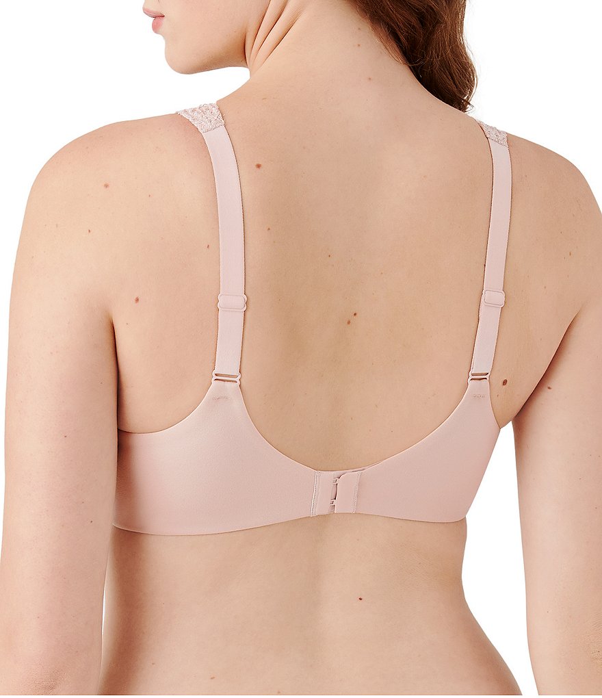 Wacoal Softly Styled Floral Lace Full-Busted Contour U-Back Underwire Bra