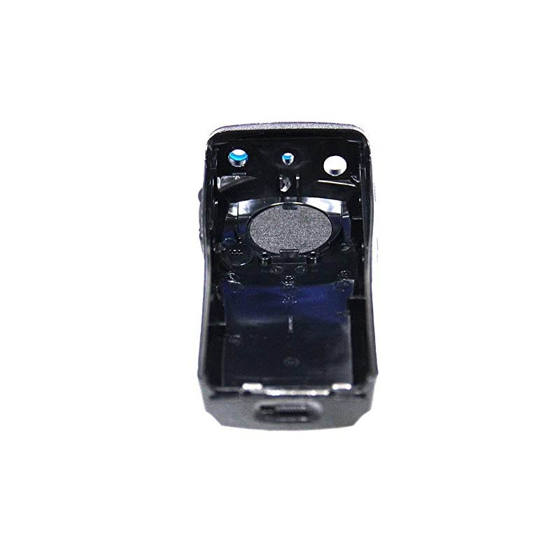 New Front Cover Outer Shell Housing for Motorola CP200 Two Way Radio Walkie Talkie Case Replacement Refurbish Kit with Buttons Channel PTT Button Stickers