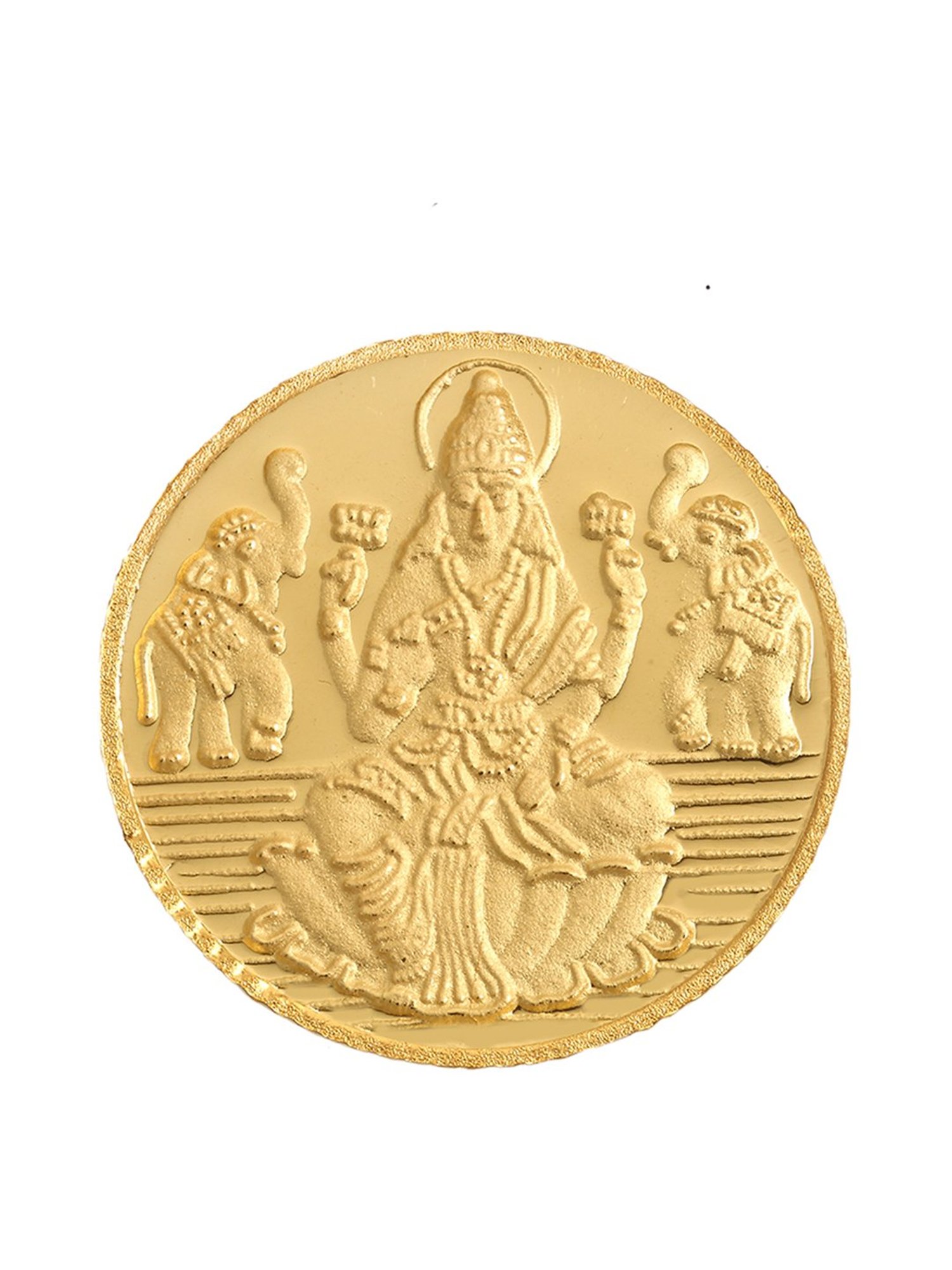 Bangalore Refinery Goddess Lakshmi 24k (999) 5gm Gold Coin