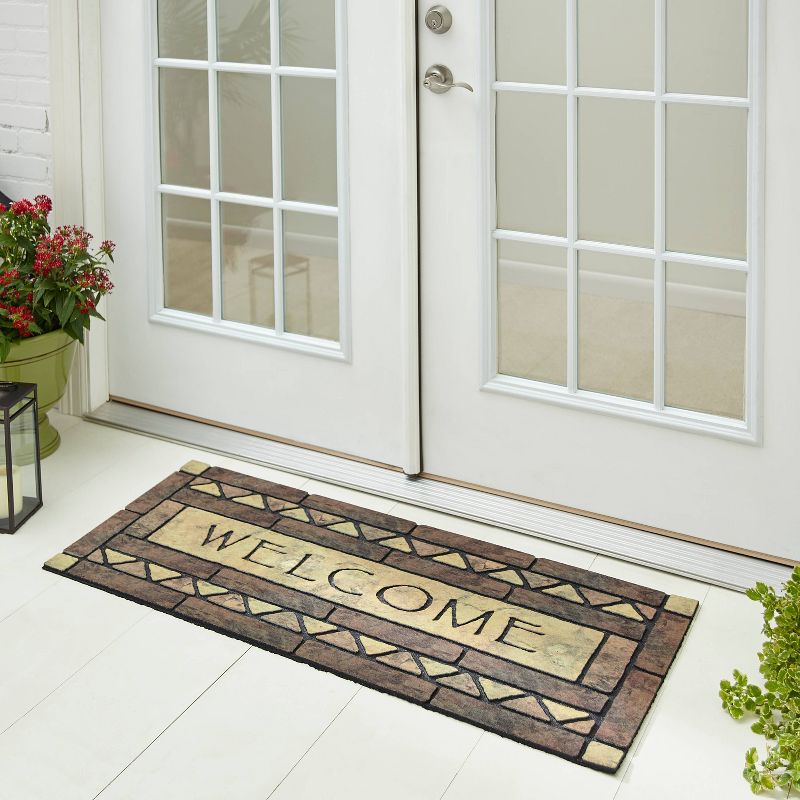 1' 7.5"x3' 11" Doorscapes Manor Mat Celtic Rocks Estate - Mohawk