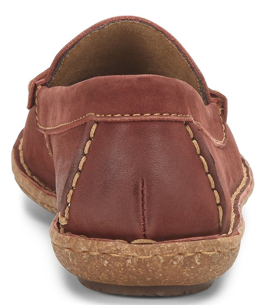 Born Nerina Suede Penny Loafers