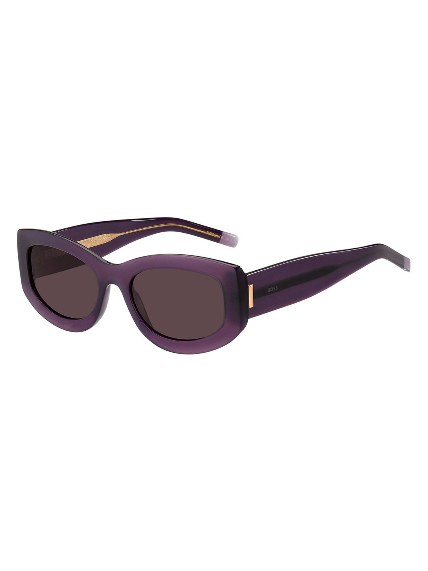 Hugo Boss Purple Cat Eye Sunglasses for Women
