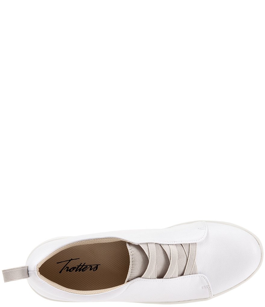 Trotters Avrille Leather Slip-On Sneakers