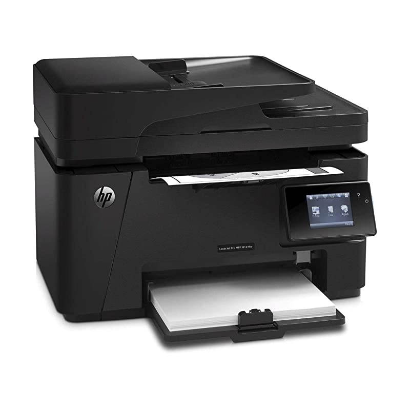 HewlettPackard Laserjet Pro Wireless Monochrome Multifunction M127fw Laser Printer Copier Scanner and Fax Up to 21 ppm 600 x 600 dpi Black Print Quality