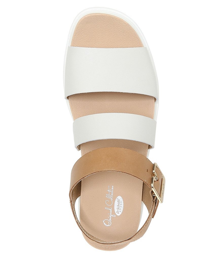 Original Collection by Dr. Scholl's Trekkie Leather Platform Sandals