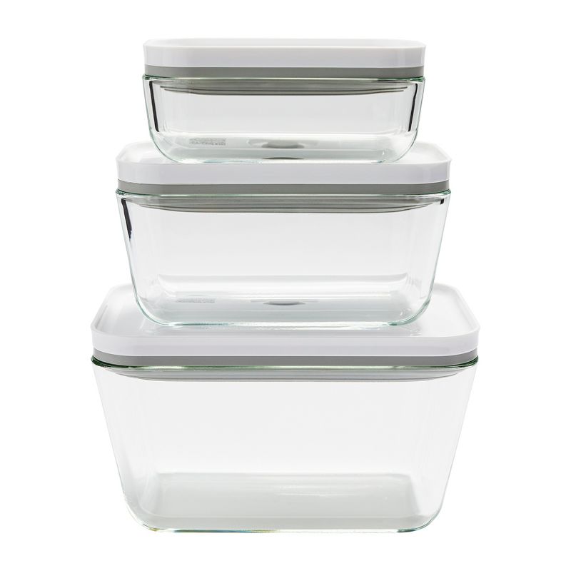 ZWILLING Fresh & Save 3-pc Glass Vacuum Box Set - Assorted Sizes