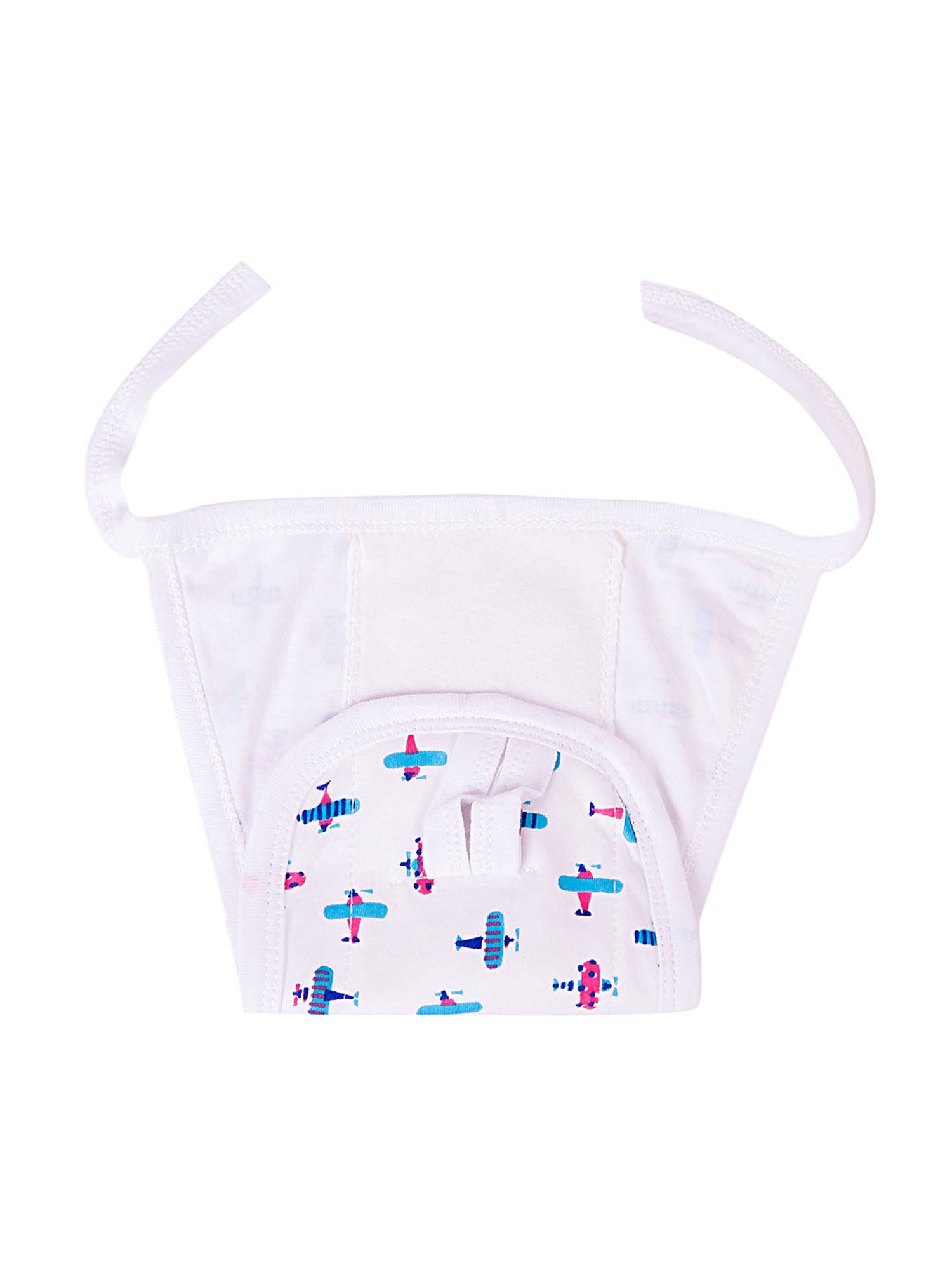 Baby Moo Adventure Time White 6 Pack Padded Langots