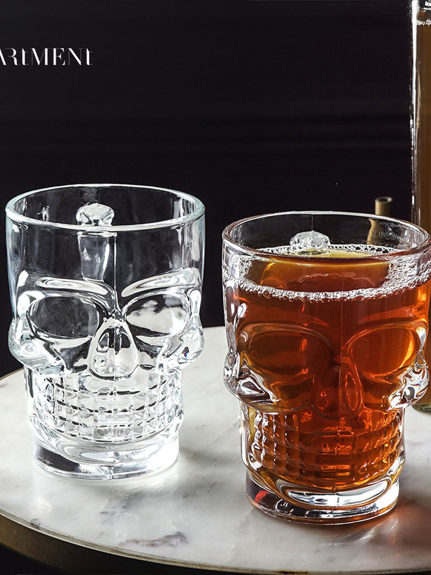 Mikasa Julie Transparent Glass Flute Glass (0.266 L) - Set of 4