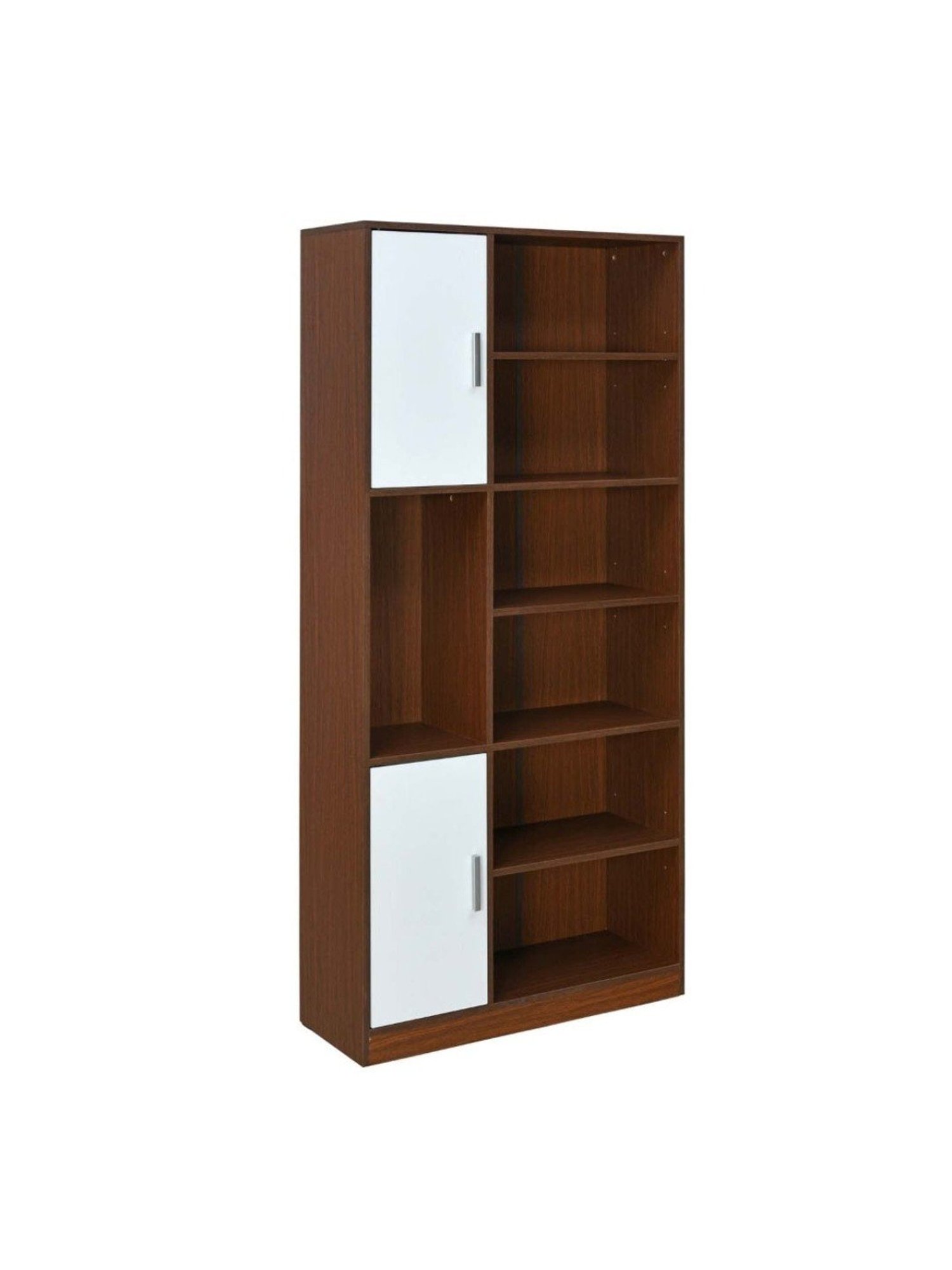 Nilkamal Cora White Engineered Wood TV Entertainment Unit with 2 Shelves