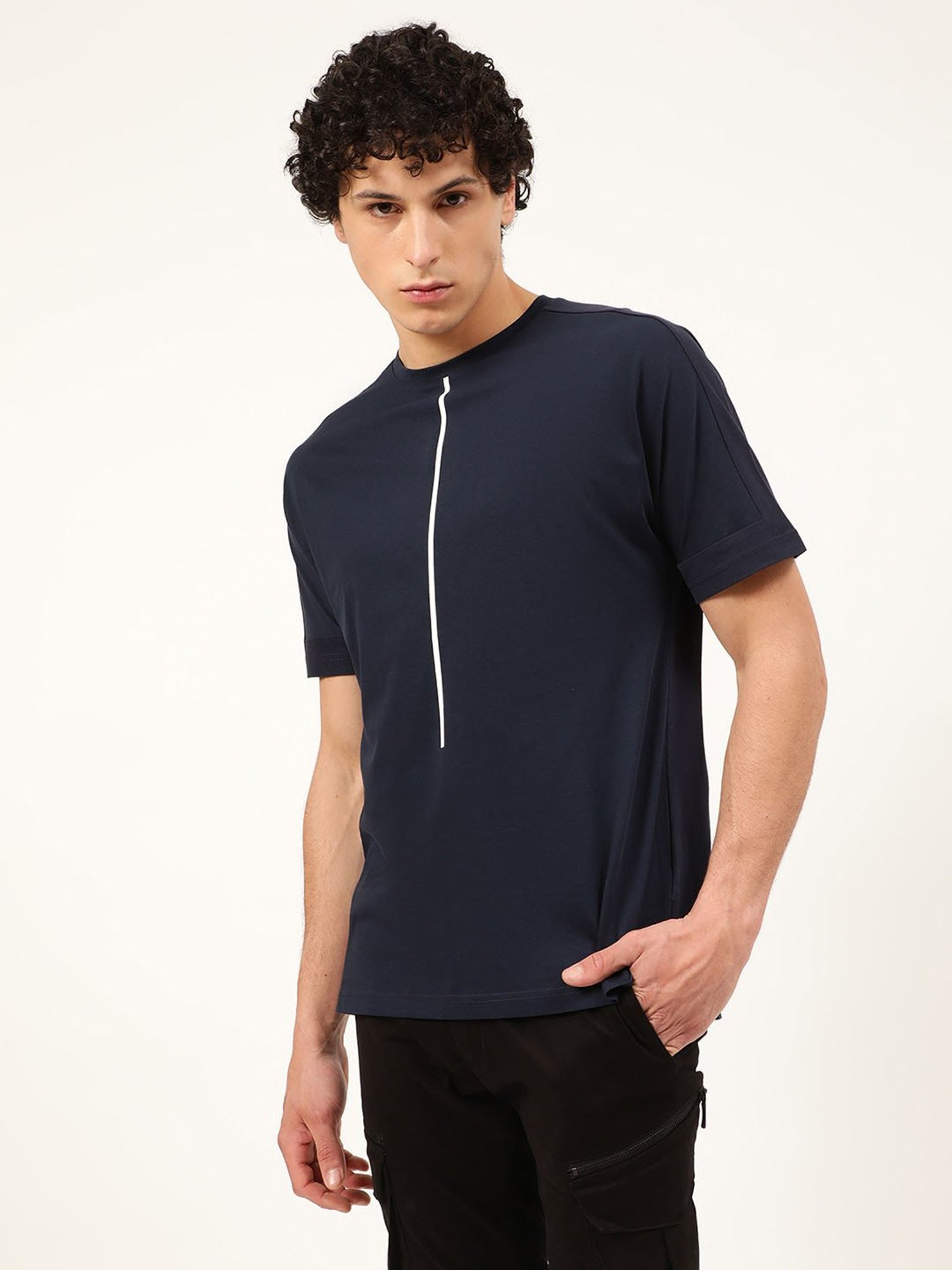 Antony Morato Navy Slim Fit T-Shirt
