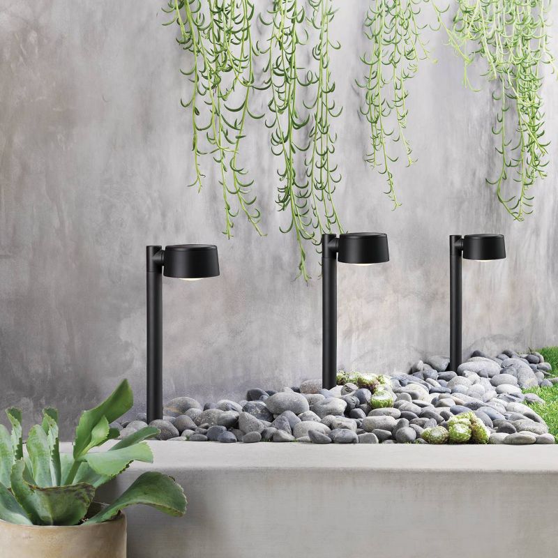 6pk Solar Pathway Lumen Lights Black - Project 62™