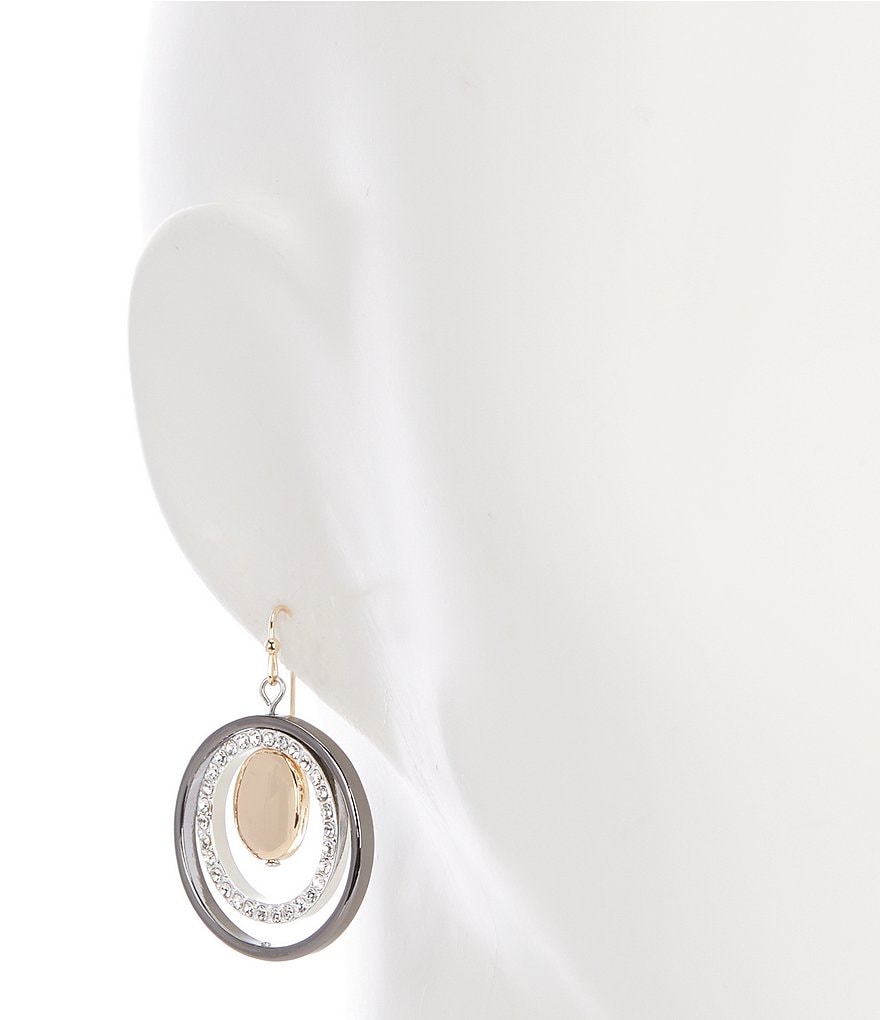 Orbital Drop Earrings