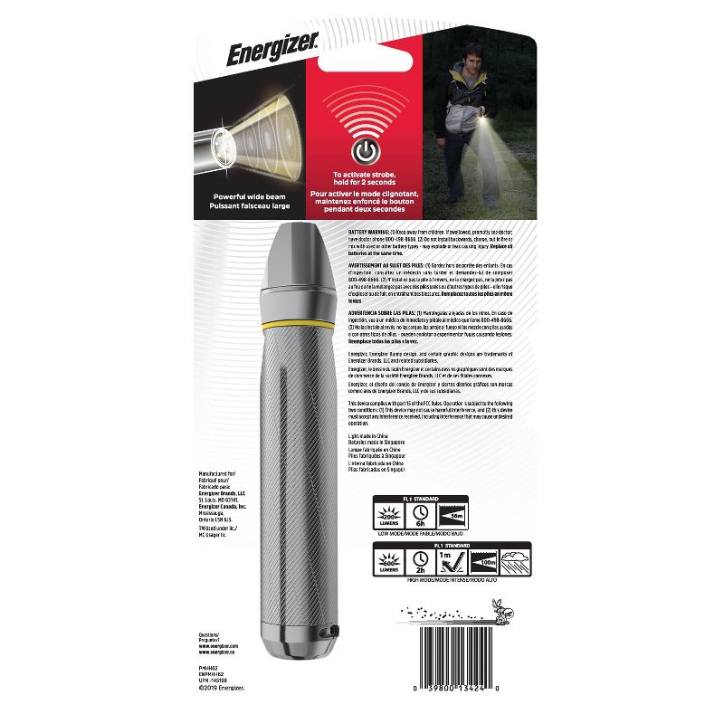 Energizer Metal Handheld LED FlashLight