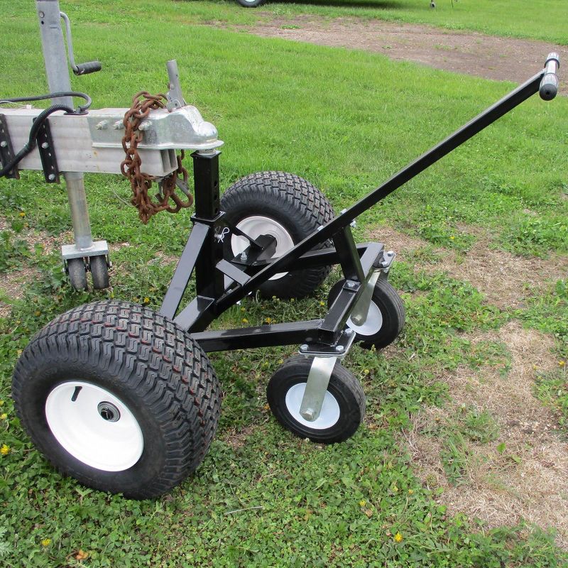 Tow Tuff TMD-15002C Adjustable Steel 1000 lb Heavy Duty Trailer Dolly w/ Caster