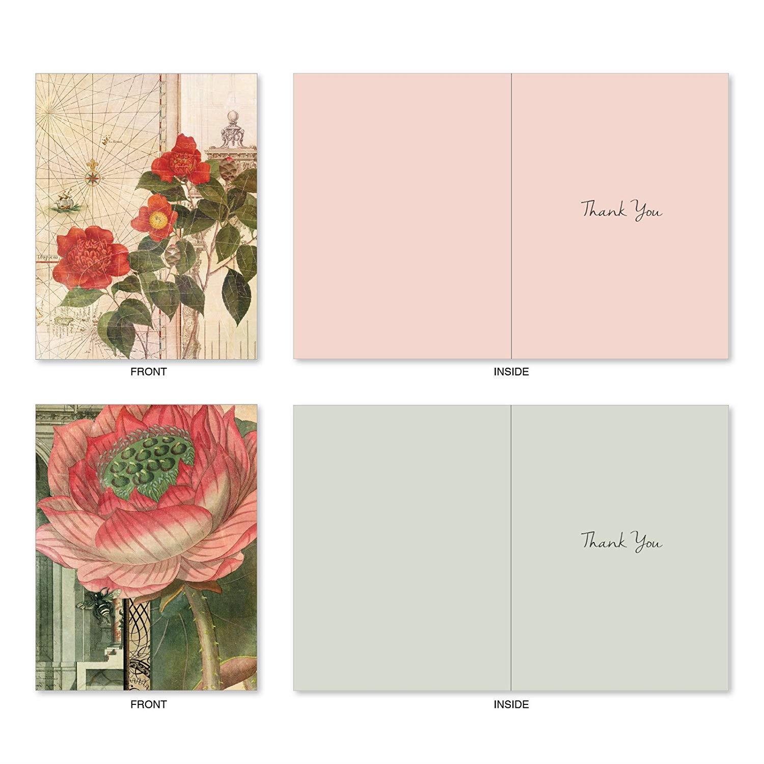 'Secret Garden': Assorted Box of 10 All Occasions Cards, with Envelopes M6727TYG()