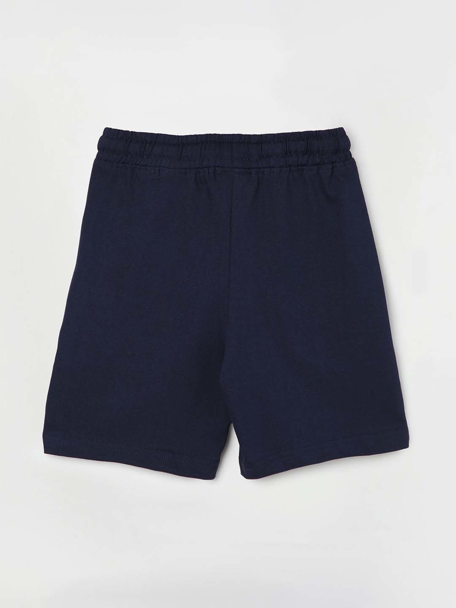 Fame Forever by Lifestyle Kids Navy Cotton Printed Shorts