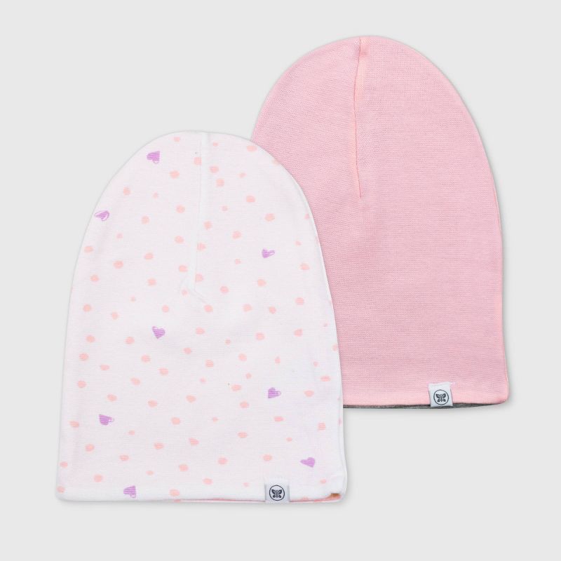 Yoga Sprout Baby Boy Cotton Caps 3pk, Fox, 0-6 Months