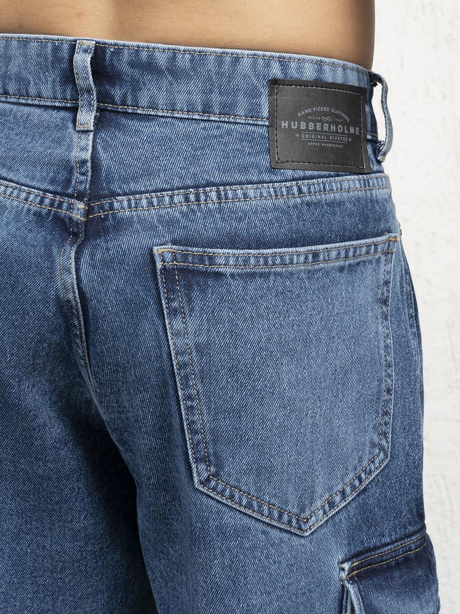 Hubberholme Men Cotton Long Sleeves Oversized Checked Double Pocket Shirt 159